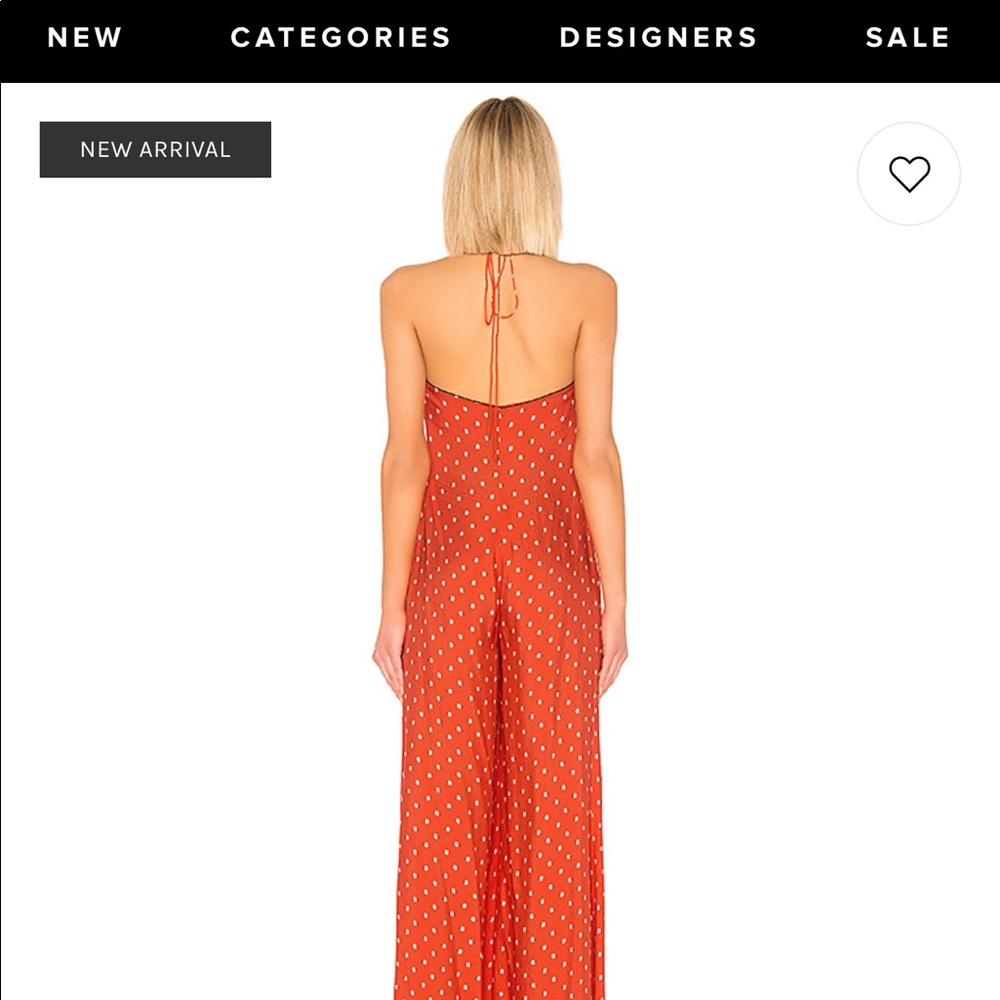 Alexis Holland Jumpsuit in Mandarin Shell - Picture 3 of 6